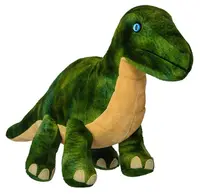 Jucărie de pluș Wild Planet - Dinozaur Brontozaur, 40 cm