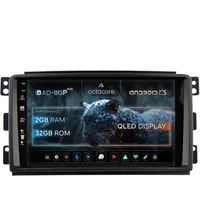 Navigatie Smart For Two (2007-2010), Android, P-Octacore 2GB RAM + 32GB ROM, 9 Inch - AD-BGP9002+AD-BGRKIT417