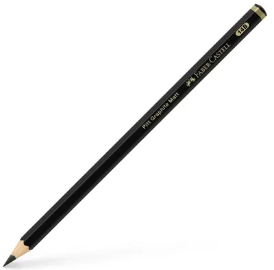Creion grafit Faber-Castell Pitt - 14B, Mat