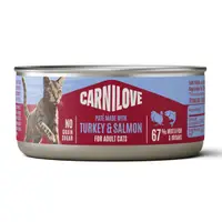 Carnilove Cat Can Pate Turkey & Salmon 100 g