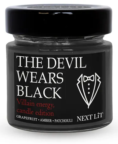 Lumânare parfumată Next Lit Burning Tropes - The Devil Wears Black, 100 g