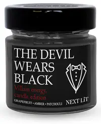 Lumânare parfumată Next Lit Burning Tropes - The Devil Wears Black, 100 g