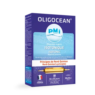 Plasma marina Quinton Izotonic, 30 fiole x 10ml, Oligocean