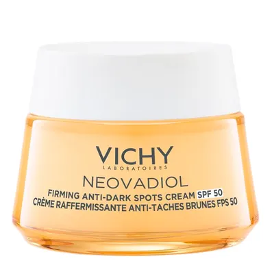 Crema de zi cu efect de fermitate si anti-pete pigmentare brune SPF 50 Neovadiol Post-Menopause, Vichy | 50 ml