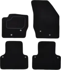 Covorase auto (set, velur, 4 bucati, culoare negru, 5 locuri) VOLVO XC90 I intre 2002-2014