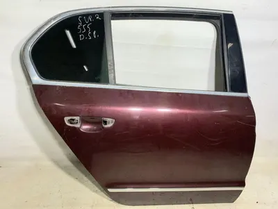 Portiera usa dreapta spate culoare rosso brunello metallic lf3x Skoda Superb 2 (2008-2013)
