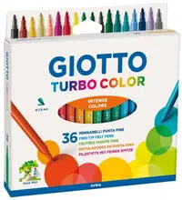 Carioci Giotto Turbo Color - 36 culori