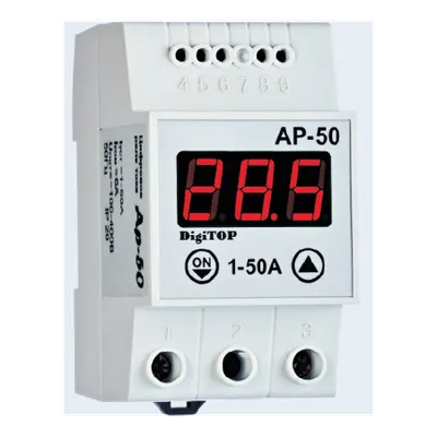 Releu de protectie a amperajului 1-50A