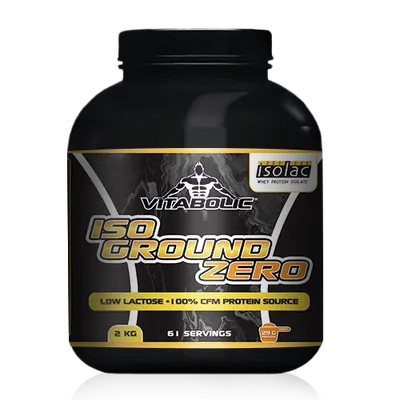 ISO Ground Zero CFM cu aroma Cookies and Cream, 2kg, Vitabolic