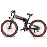 Bicicletă electrică SAMEBIKE LO26-Plus cu baterie de 48V 15Ah