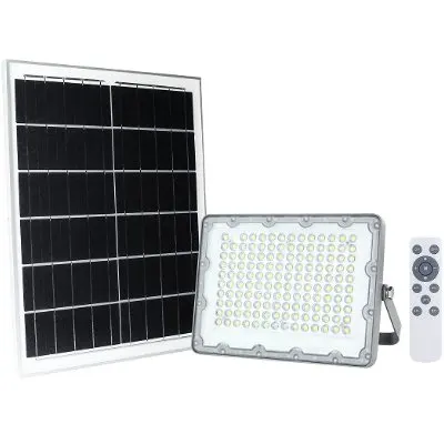 Proiector LED solar exterior STARKE ST00355, 10.5W 6500k IP65 telecomanda