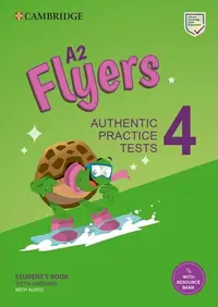 A2 Flyers 3, Student's Book with Answers with Audio with Resource Bank Authentic Practice Tests - Paperback brosat