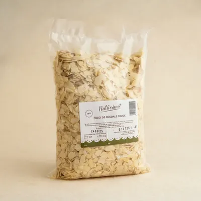 Fulgi de migdale crude PP 1kg