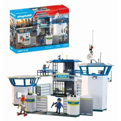 Playmobil - Jucarie de rol Centrul de comanda al politiei
