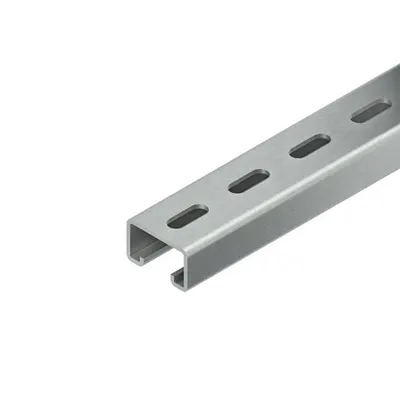 Profil C Tip 2994 Profil C, latimea fantei 22 mm, conform. conform DIN EN 60715, perforat 2994/3 FL