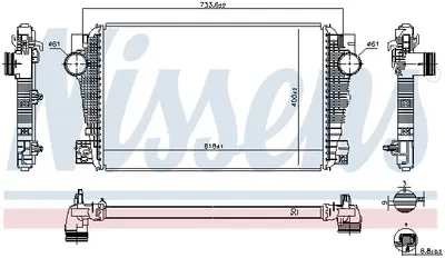 Intercooler potrivit VW AMAROK 2.0D 11.11