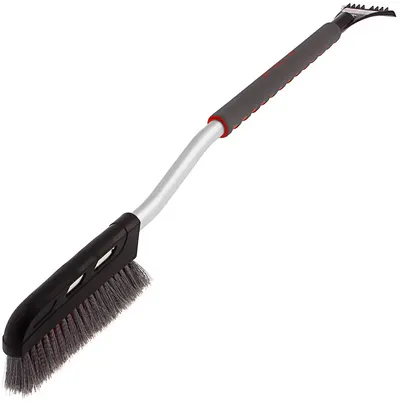Perie de zăpadă cu racletă de gheață Steluri - 92,5 cm, mâner moale