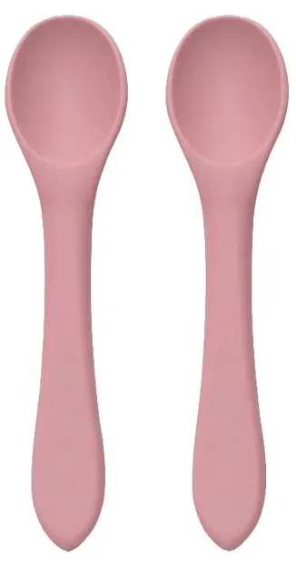 Linguri de silicon Lorelli - Natural, 2 buc, Deep Pink