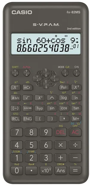 Calculator Casio FX-82MS stiintific 10+2 cifre, 161.5х77х13.8 mm