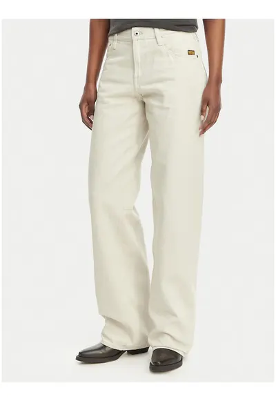 Blugi dama - G-Star Raw - crem - croiala relaxed fit - bumbac