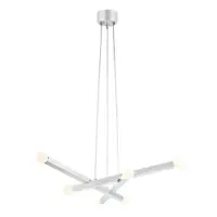 Lustră argintie din metal Stack – Markslöjd