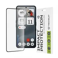 Folie de protectie Ecran Techsuit pentru Nothing Phone (3a) / Phone (3a) Pro, Sticla Securizata, Full Glue, 111D, Neagra