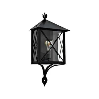 Wall luminaire Gaudesi 60W anthracite (RAL7016)