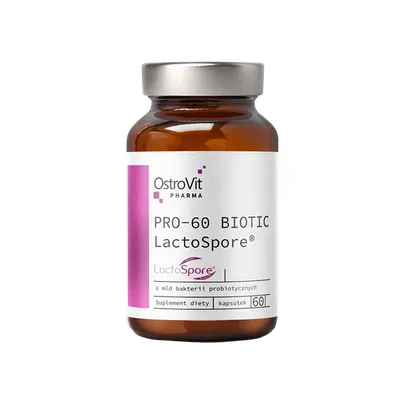 Probiotic Pharma PRO-60 Biotic Lactospore, 60 capsule, OstoVit