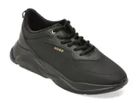 Pantofi sport HUGO negri, 7985, din material textil