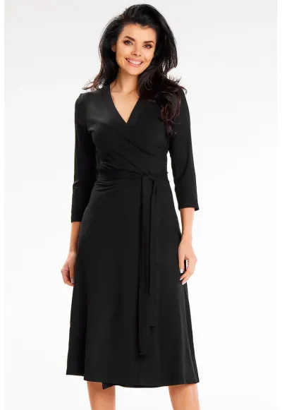 Midi Rochie Maneca trei sferturi A653