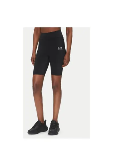 Pantaloni scurti tip colanti dama Emporio Armani - 7W000511 AF12625 - Sintetic - M INTL - Negru