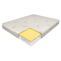 Saltea de Pat Ortopedica, Tencel Air Hybrid 3+12+3, Doua Fete, 160x190