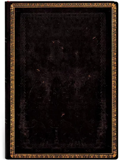 Agenda Paperblanks - Black Maroccan, cu elastic