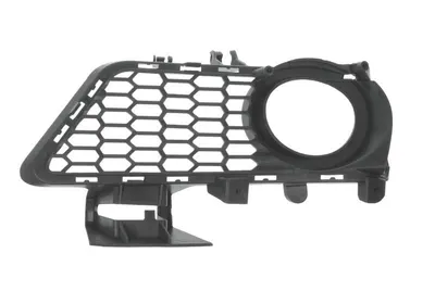 Grila bara Dreapta cu locas proiector, plastic, negru potrivit BMW 3 F30, F80, 3 F31 2011-2019 2014-2017