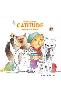Pop Manga Catitude Coloring Book