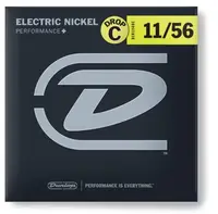 Corzi de chitară electrică Jim Dunlop - Nickel Wound, DEN1156DC, 11-56 Drop C