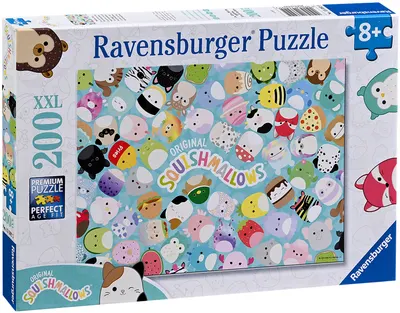 Puzzle Ravensburger din 200 XXL piese - Squishmallows