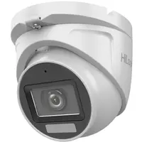 Camera dome TurboHD Hikvision HiLook THC-T157-LMS, 3k, 2.8mm, dual light, IP66, microfon