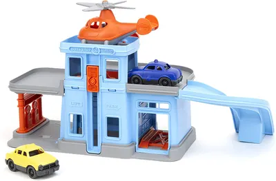 Jucarie pentru copii Green Toys - Parcare, cu masinute