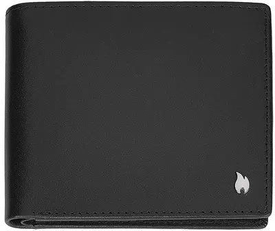 Portofel Zippo Signature - Tri-Fold, negru