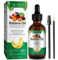 Ulei premium de Batana 100% Natural pentru Cresterea Parului, Tratarea scalpului, Ingrijirea Tenului, Genelor si Sprancenelor, Aliver 60 ml