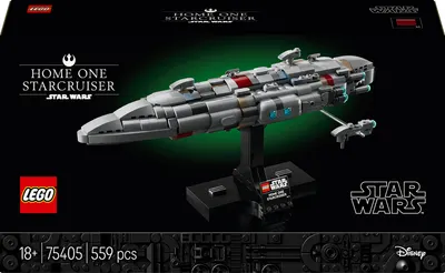 Constructor LEGO Star Wars - Crucișător spațial Home One (75405)