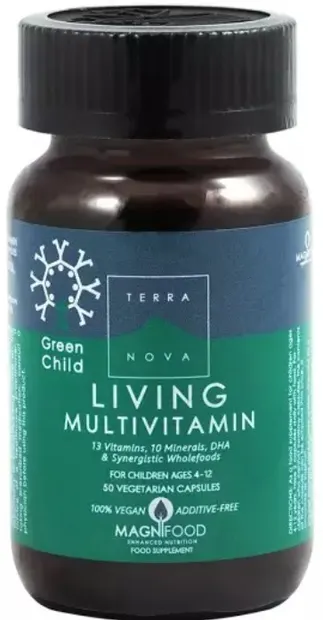 Green Child Living Multivitamin, 50 capsule, Terra Nova