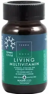 Green Child Living Multivitamin, 50 capsule, Terra Nova