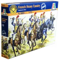 Figurine pentru hobby Italeri Militare: Soldați - Waterloo 200 Războaiele Napoleoniene: Cavaleria Grea Franceză, 17 figurine