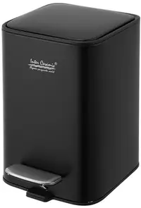 Coș de gunoi Inter Ceramic - FR Line, 3 l, Negru Mat