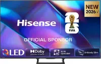 Televizor Smart Hisense - 65A7S, 65", QLED, 4K, AI Smooth Motion, AI Light Sensor, Game Mode Plus VRR, 2x10W Dolby Atmos-Vision, negru
