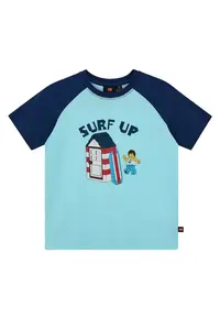 Tricou baieti 12011472 - Bumbac organic - Albastru - Albastru