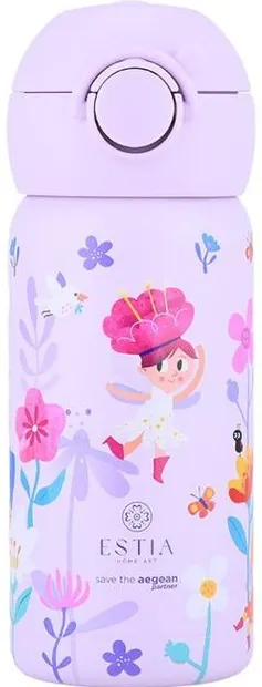 Sticlă termică pentru copii Estia Save The Aegean - Fairy Tales, 350 ml