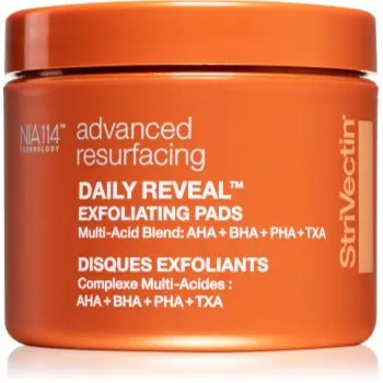 StriVectin Advanced Resurfacing Daily Reveal Exfoliating Pads tampoane exfoliante pentru netezirea pielii si inchiderea porilor